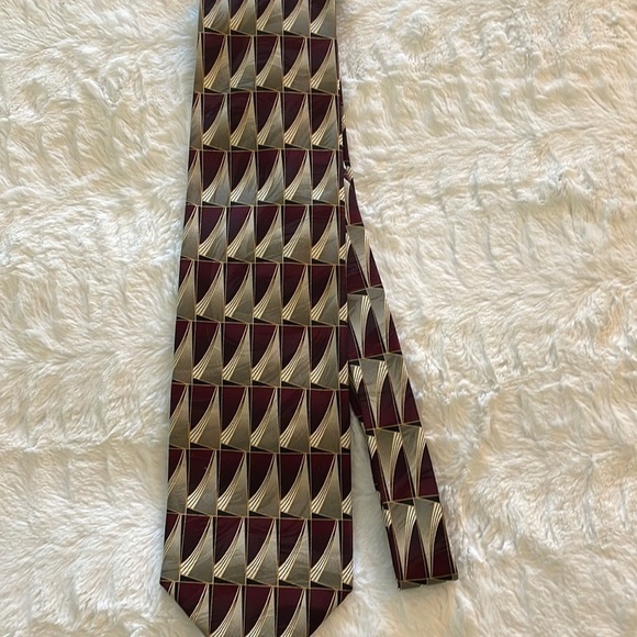 Franco DiNapoli. 100% Silk Vintage Tie - Picture 1 of 4